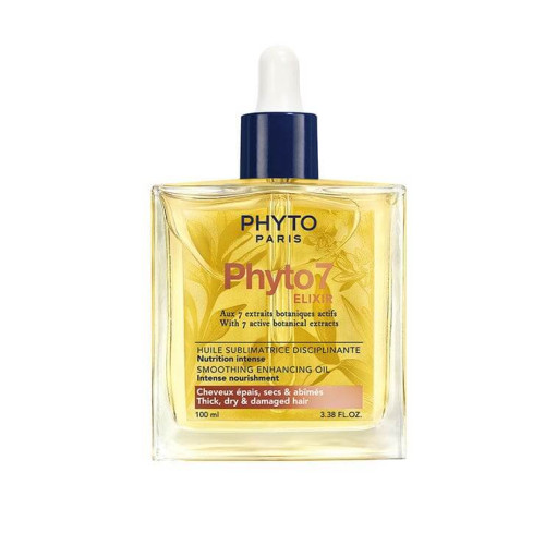 Phyto 7 Elixir Подхранващо масло за суха коса 100 мл