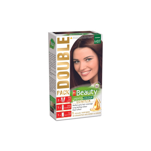 MM Beauty Phyto & Colour Double  M07 кестен x 235 гр