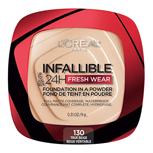 L’Oreal Infallible Fresh Wear Компактна пудра за лице 130 True Beidge 