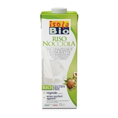 Isola Bio Био оризово-лешникова напитка без глутен 1 л
