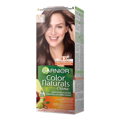 Garnier Color Naturals Трайна боя за коса, 5.15 Dark Chocolate