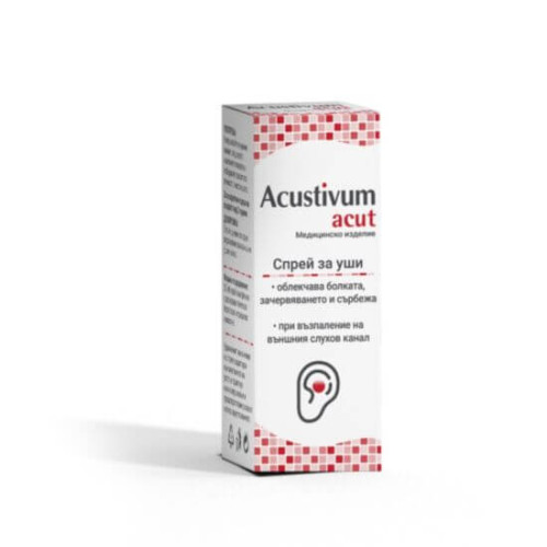 NaturProdukt Acut Спрей за уши за облекчаване на болка, зачервяване и сърбеж 20 мл