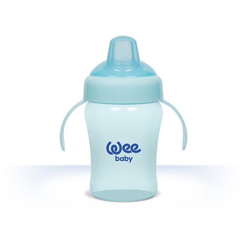 WEE BABY Неразливаща се чаша с дръжки 240 мл
