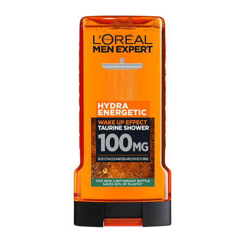 L’Oreal Men Expert Hydra Energetic Енергизиращ мъжки душ-гел с дървесен аромат 300 мл