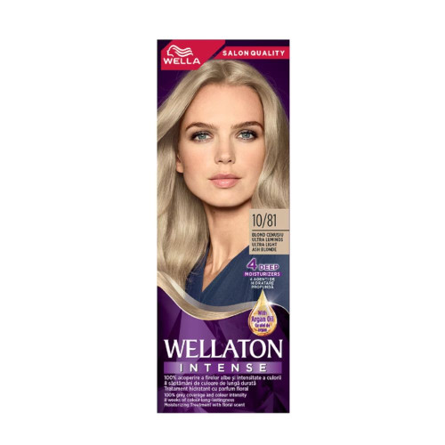 Wella WELLATON боя за коса 10/81 ултра светло пепеляво русо