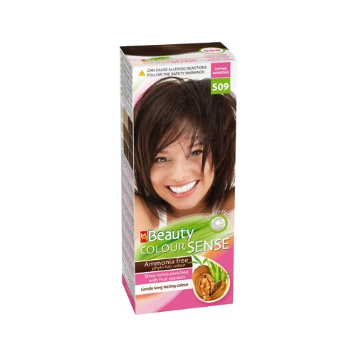 MM Beauty Colour Sense Трайна фито боя за коса без амоняк, S09 Горчив шоколад