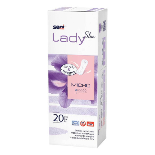 Seni Lady Slim Micro Урологични микро подложки х 20 бр
