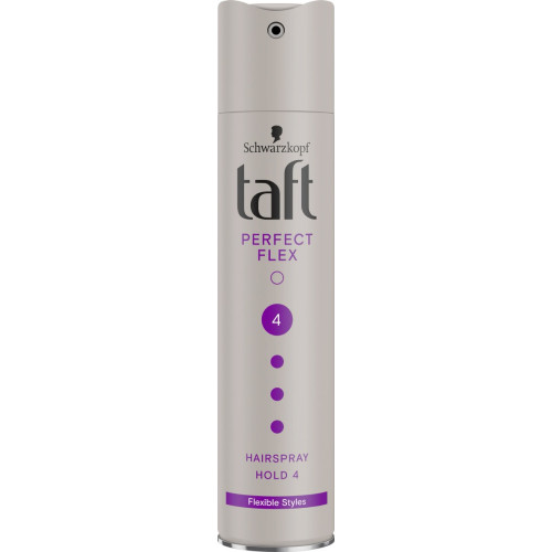 Taft Perfect Flex Лак за коса с еластин за ултра силна фиксация 250 мл