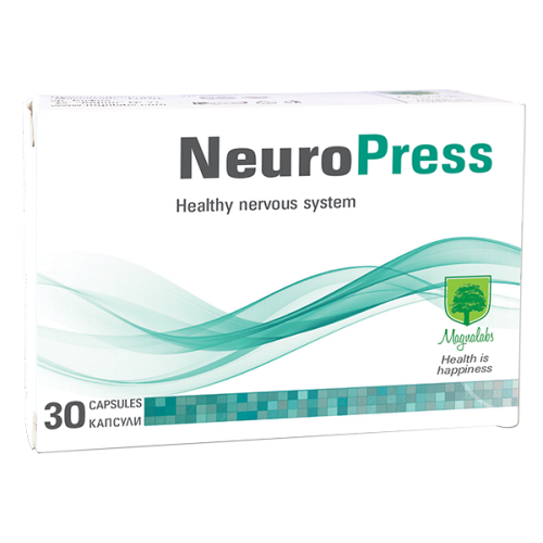Neuropress при нервно напрежение и психически стрес х 30 капсули Magnalabs