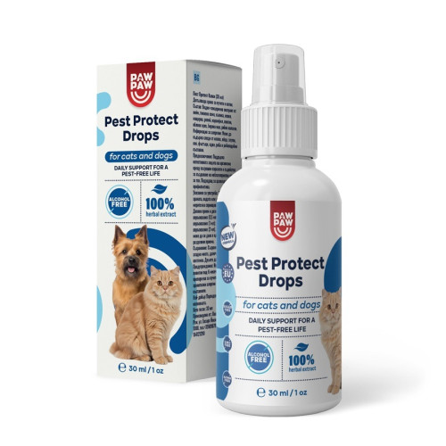 PAW2PAW Pest Protect Грижа при вътрешни паразити капки 30 мл