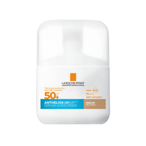 La Roche-Posay Anthelios UVAIR Слънцезащитен тониран серум за лице SPF50+ 50 мл Среден нюанс 
