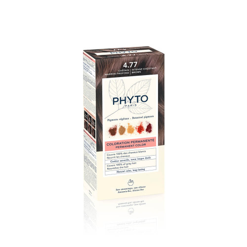 Phyto Phytocolor Безамонячна боя за коса 4.77 Шоколадов Кестен / Chatain Marron Profond