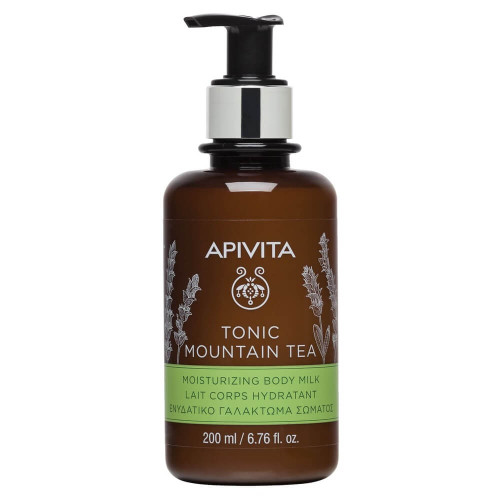 Apivita Tonic Mountain Tea Хидратиращо мляко за тяло с планински чай 200 мл