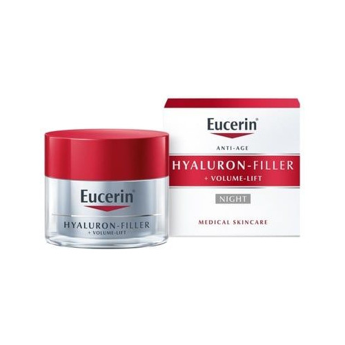 Eucerin Hyaluron-Filler + Volume-Lift Нощен крем за лице 50 мл