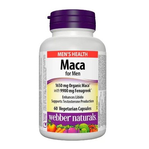 Webber Naturals Мака за мъже x60 капсули