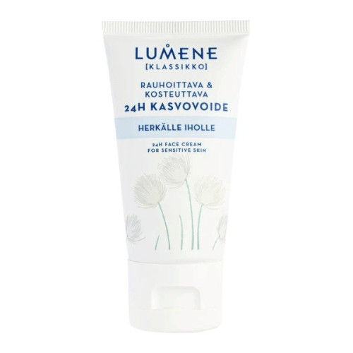 LUMENE KLASSIKKO SENSITIVE 24H Успокояващ хидратиращ крем за чувствителна кожа 50 мл