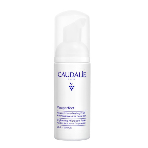 Caudalie Vinoperfect Озаряваща микропилинг пяна 50 мл