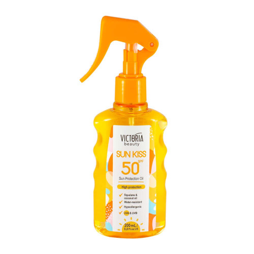 Victoria Beauty Слънцезащитно олио за тяло Sun Kiss SPF50 200 мл