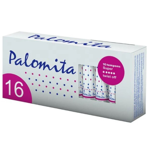 Palomita Super Twist Off Дамски тампони Размер Супер 16 бр