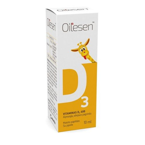 Oilesen Витамин D3 400 IU 10 мл