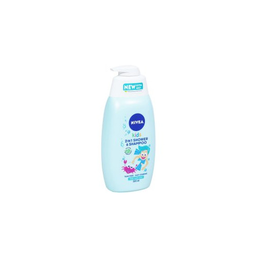 Nivea Kids 2в1 Душ-гел и шампоан за момчета 500 мл