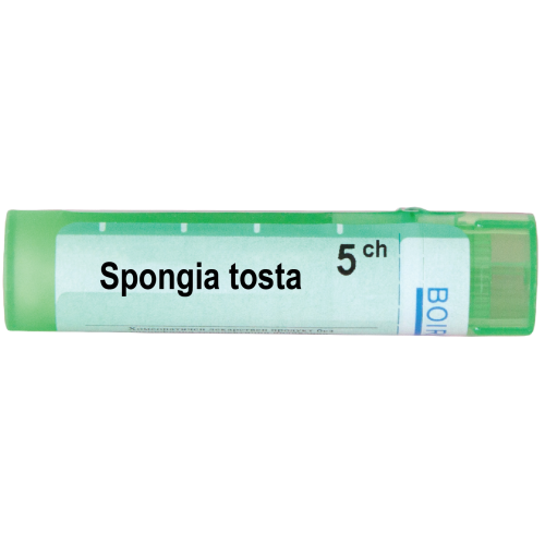 Boiron Spongia tosta Спонгиа тоста 5 СН