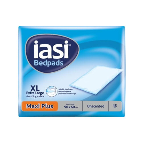 IASI Абсорбиращи чаршафи XL 60/90 см 15 бр