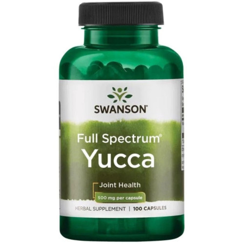 Swanson Yucca Юка за здрави стави х100 капсули