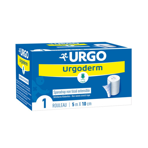 Urgo Urgoderm Хирургичен хипоалергенен лейкопласт 5 см х 10 м