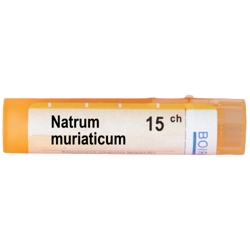 Boiron Natrum muriaticum Натрум муриатикум 15 СН