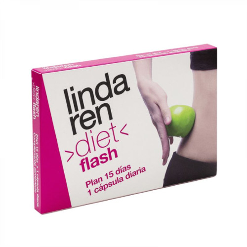 Plan 15 dias 15-дневна програма за отслабване 15 капсули Lindaren diet flash