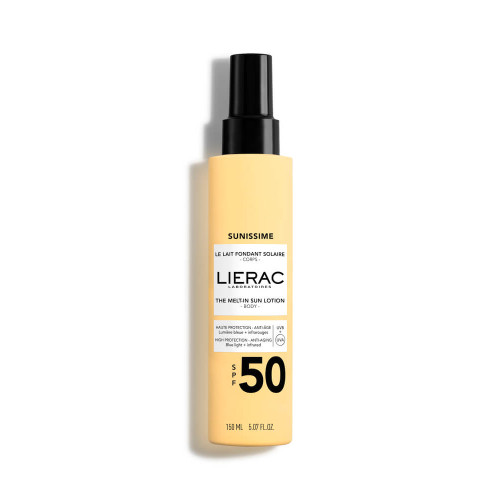 Lierac Sunissime Слънцезащитно енергизиращо мляко за тяло SPF50 150 мл