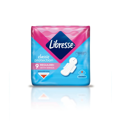 Libresse Classic Normal Дамски превръзки с крилца 9 бр Essity AB