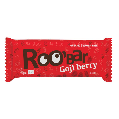 ROO’BAR Био суров бар с годжи бери 30 гр