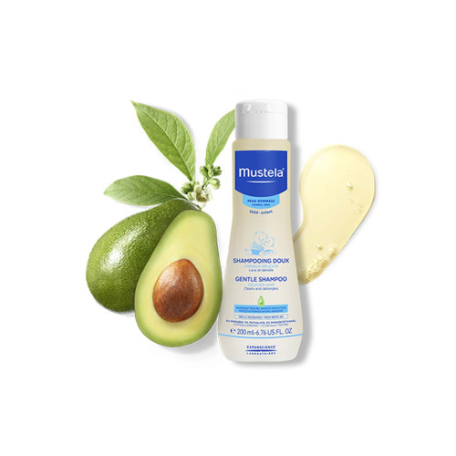 Mustela Нежен Шампоан за бебета и деца 200 мл