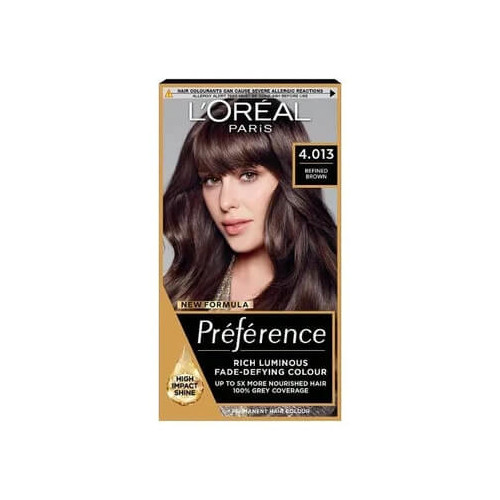 L’Oreal Preference Трайна боя за коса 4.013 Refined Brown