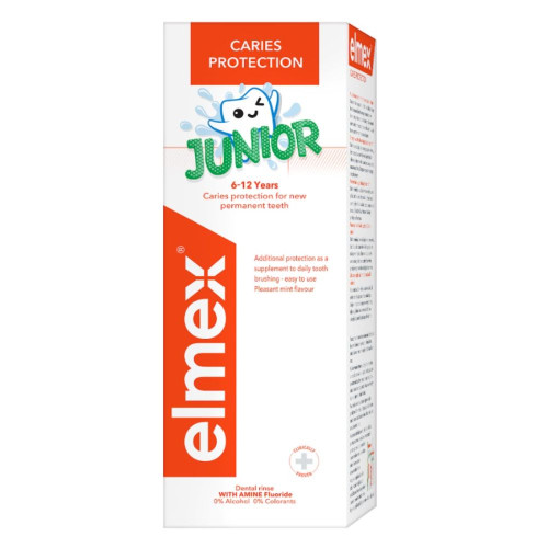 Еlmex Junior Вода за уста 6-12 г 400 мл