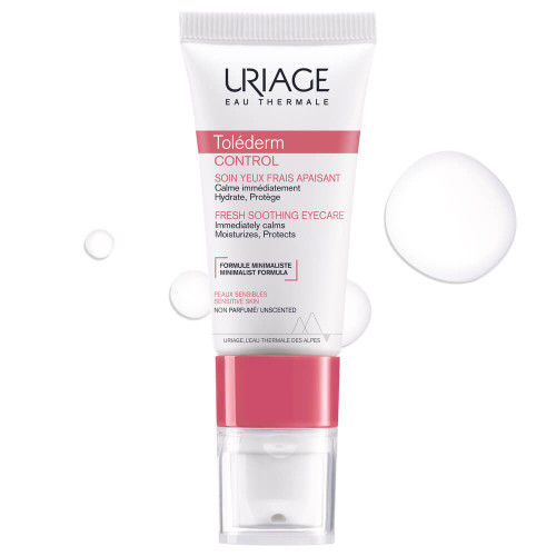 Uriage Tolederm Control Освежаващ крем за очи 15 мл