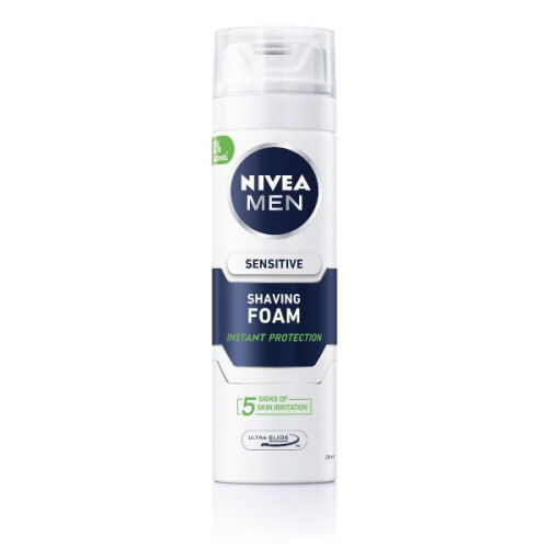 Nivea Men Sensitive Пяна за бръснене за чувствителна кожа 200 мл