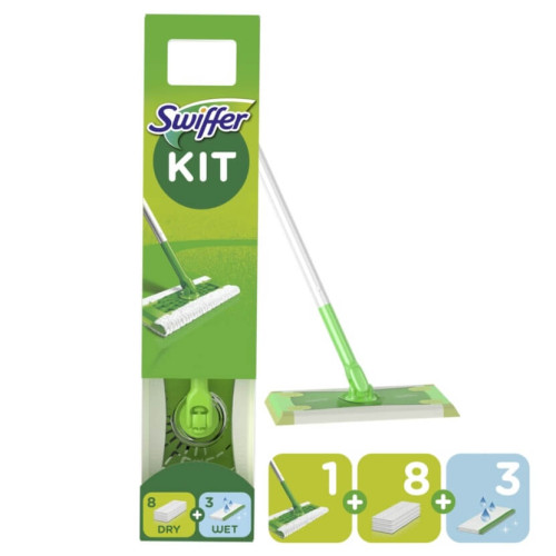Swiffer Моп за сухо и мокро почистване 1 бр