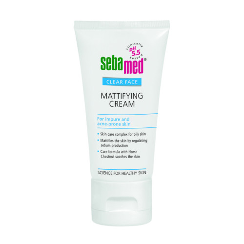 Sebamed Clear Face Анти акне Матиращ крем за мазна и акнеична кожа 50 мл