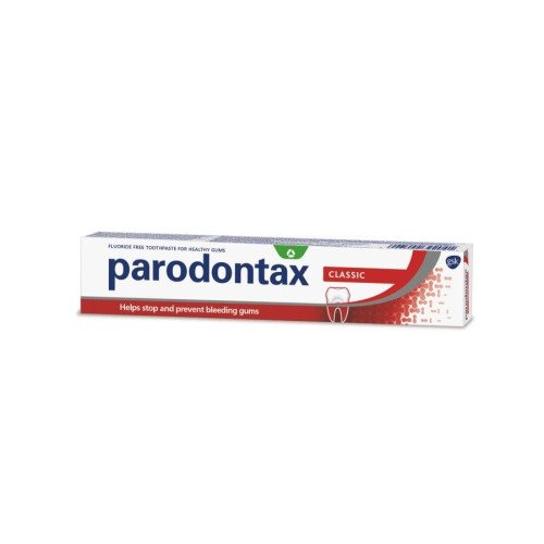Parodontax Classic Паста за зъби против кървене на венци без флуорид 75 мл