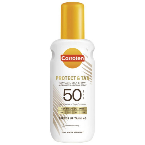 Carroten Protect & Ten SPF50 Слънцезащитно мляко 150 мл