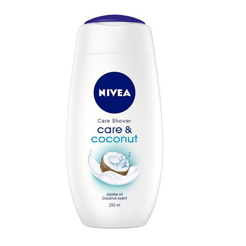 Nivea Care & Coconut Нежен душ гел за тяло с кокос 250 мл