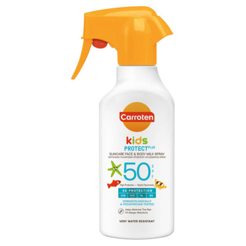 Carroten Suncare Kids Слънцезащитно мляко-спрей за деца SPF50+ 270 мл