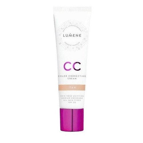 LUMENE VEGAN CC Коригиращ крем 7в1 SPF20, цвят Tan 30 мл