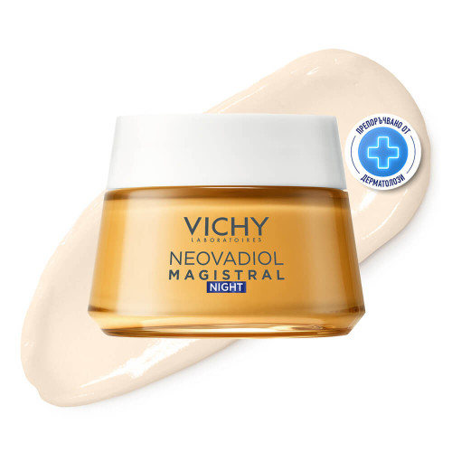 VICHY Neovadiol Нощен крем с уплътняващ и ревитализиращ ефект в менопаузата 50 мл