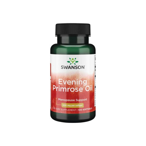 Swanson Evening Primrose Oil Масло от Вечерна Иглика 500 мг x 100 капсули