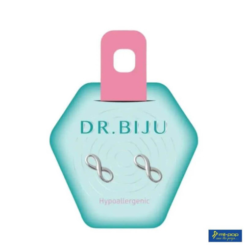 Dr. Biju Infinity Хипоалергенни медицински обеци DIN100B020