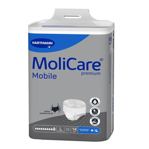 MoliCare premium Mobile L Гащи за възрастни при инконтиненция 14 бр